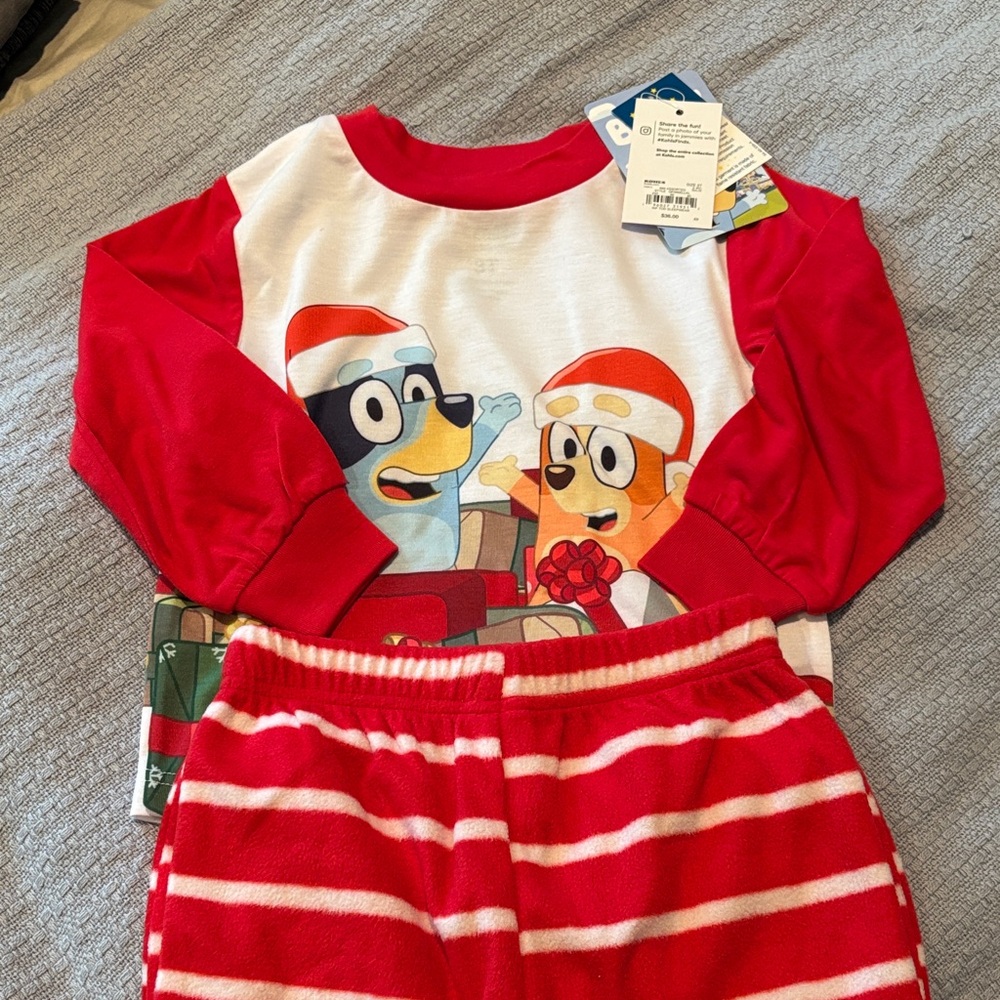 Kohl's Bluey Kids Pajama 2 PC Set - 3T
